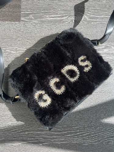 GCDS GCDS Faux Fur Crossbody