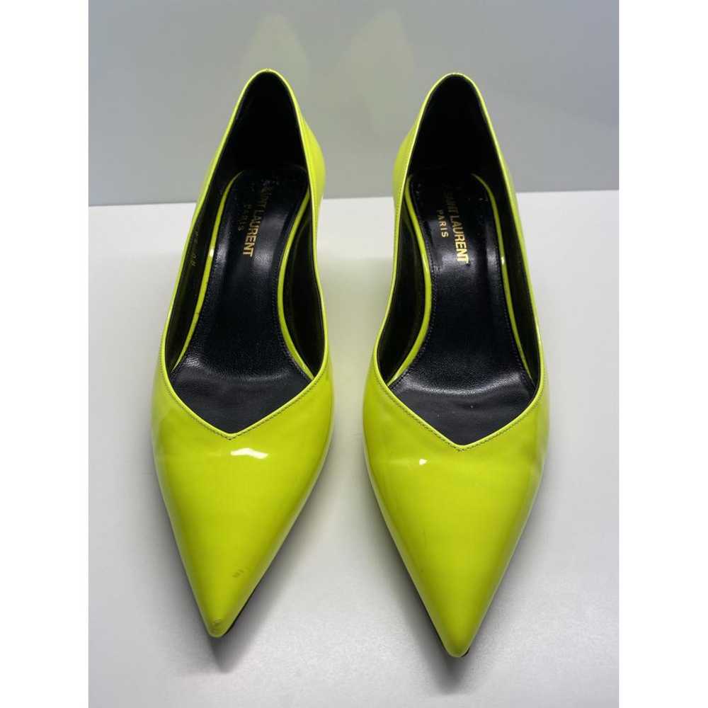Saint Laurent Kiki 55 patent leather heels - image 5