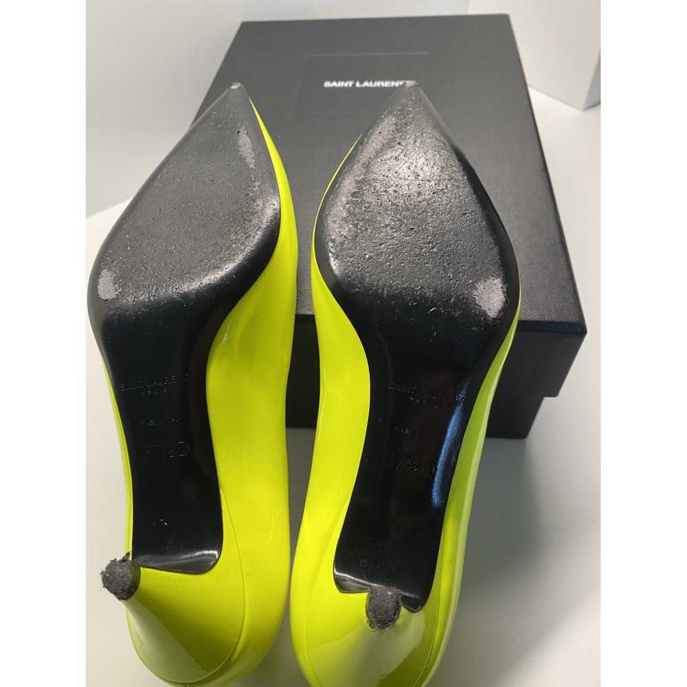 Saint Laurent Kiki 55 patent leather heels - image 6