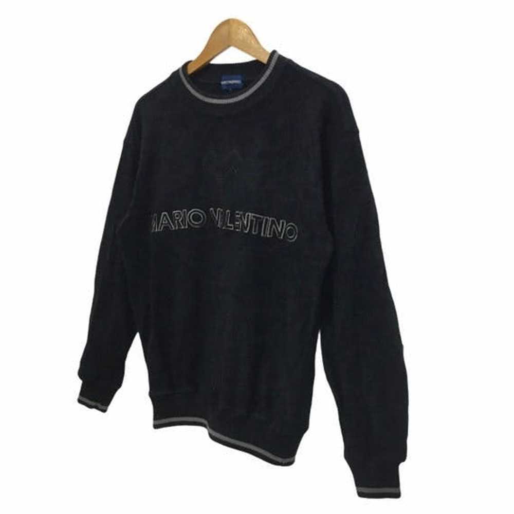 Vintage Vtg MARIO VALENTINO Crewneck Sweatshirt J… - image 4