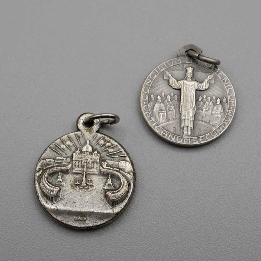 Religious Charms - Group of 2 - Pope Paul VI Vati… - image 2