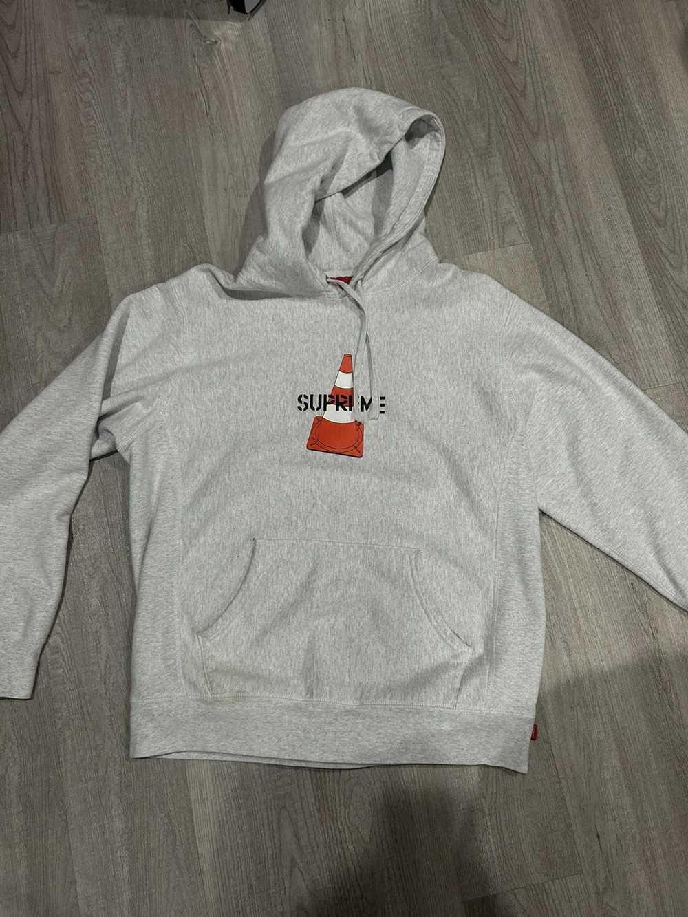 Supreme Cone Hooded Sweatshirt Red – Sneakers & Such @ Styled