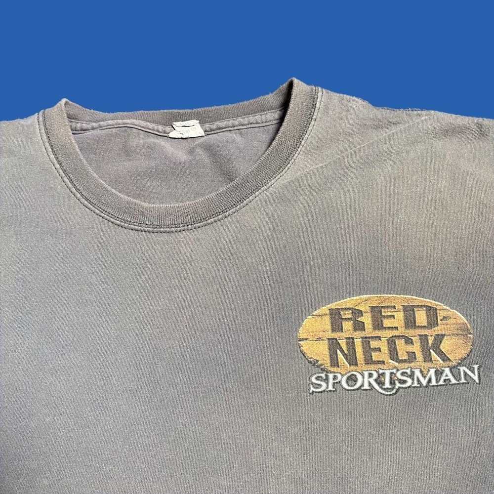 Vintage vintage redneck firefighter funny shirt - image 3