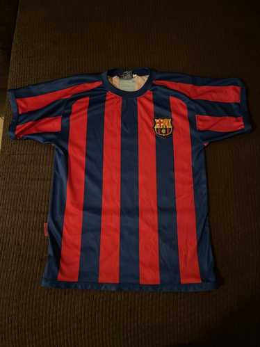 F.C. Barcelona × Vintage vintage official fcb jers