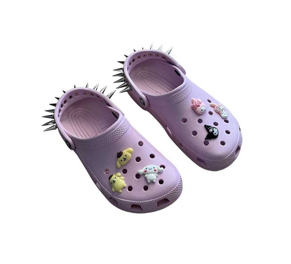 Crocs × Custom Sanrio Goth Crocs - image 1