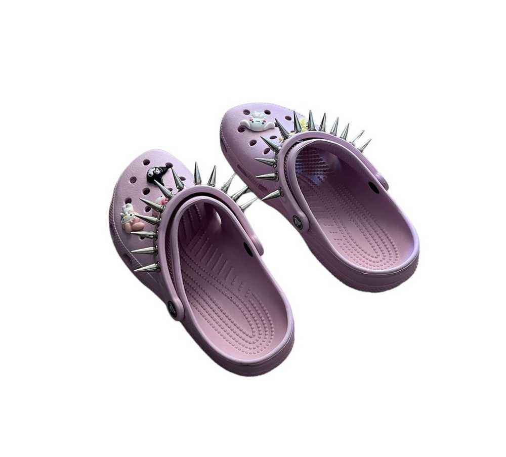 Crocs × Custom Sanrio Goth Crocs - image 2