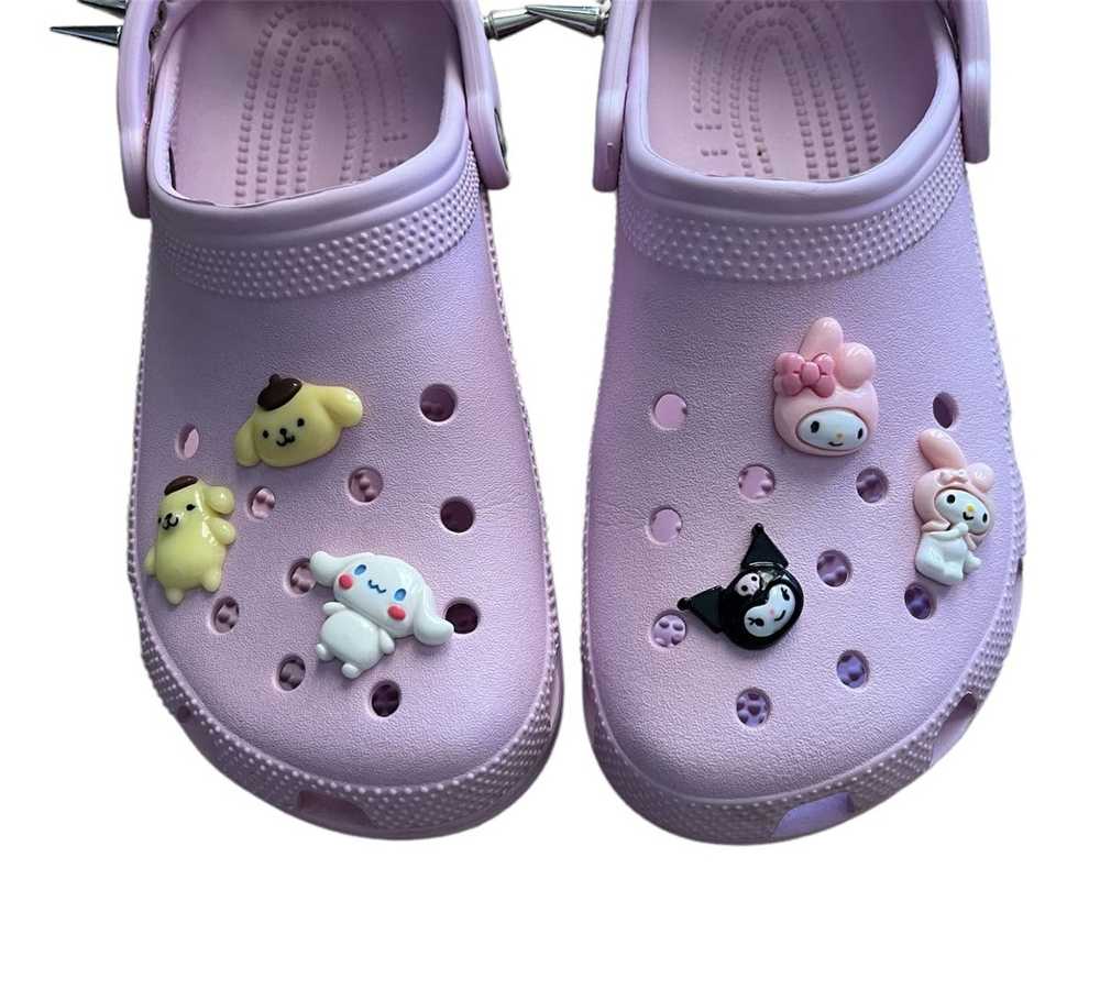 Crocs × Custom Sanrio Goth Crocs - image 3