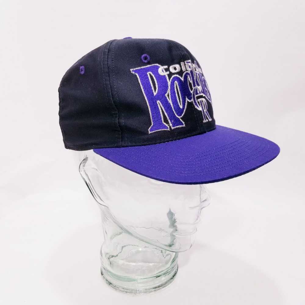 Hat × MLB × The Game COLORADO ROCKIES Vtg 90s THE… - image 2