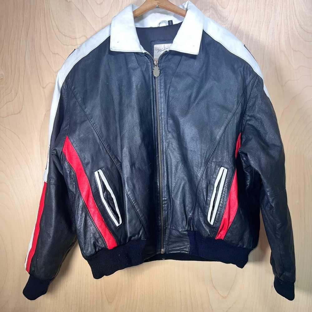 Michael Hoban Rare Basketball Leather Suede Jacket