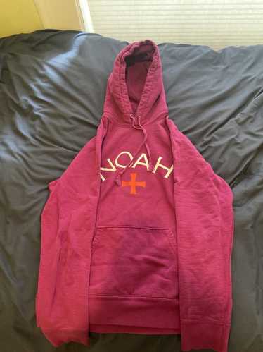 Noah Noah NYC core logo hoodie purple