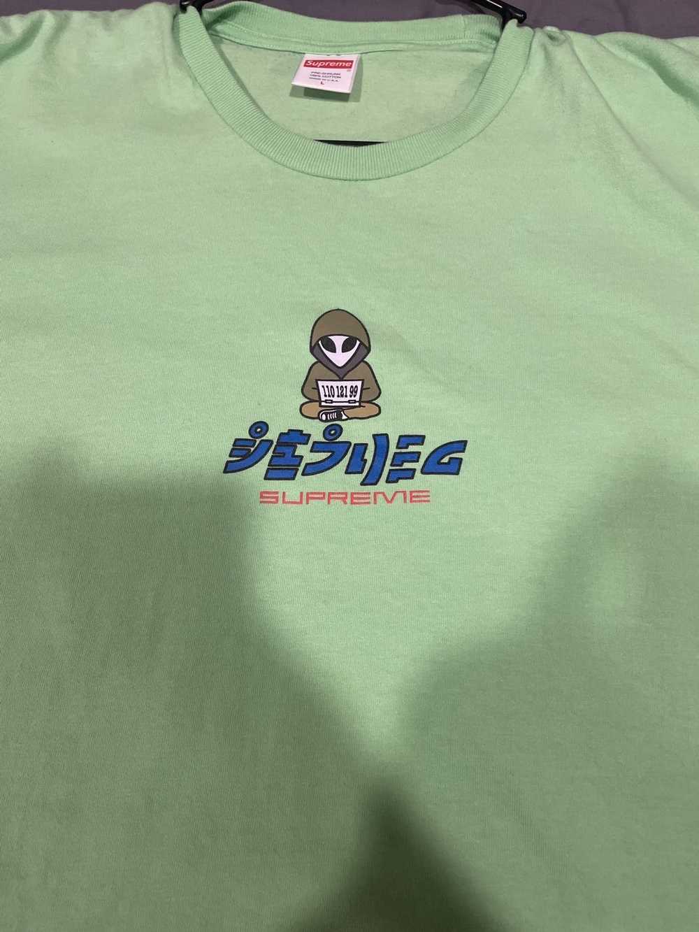 Supreme Supreme Alien Tee Green - image 2