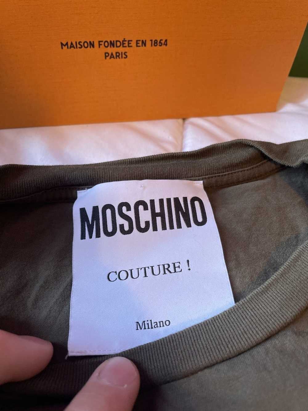 Moschino Moschino Milano Logo T Shirt - image 3