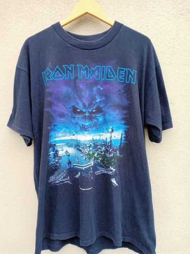 Band Tees × Iron Maiden × Vintage T-shirt Iron ma… - image 1