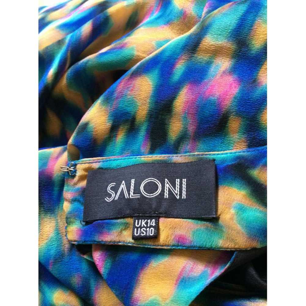 Saloni Silk mid-length dress - image 4
