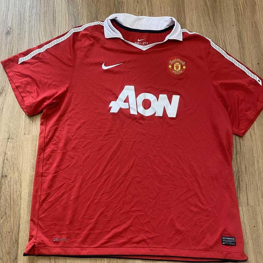 Nike 2010-11 Manchester United Home Shirt Footbal… - image 1