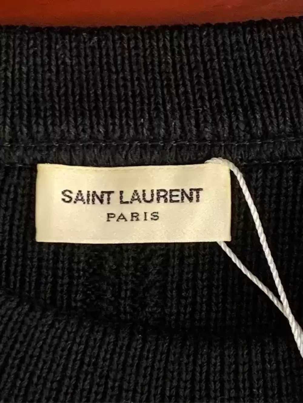 Yves Saint Laurent saint laurent Striped crew nec… - image 3