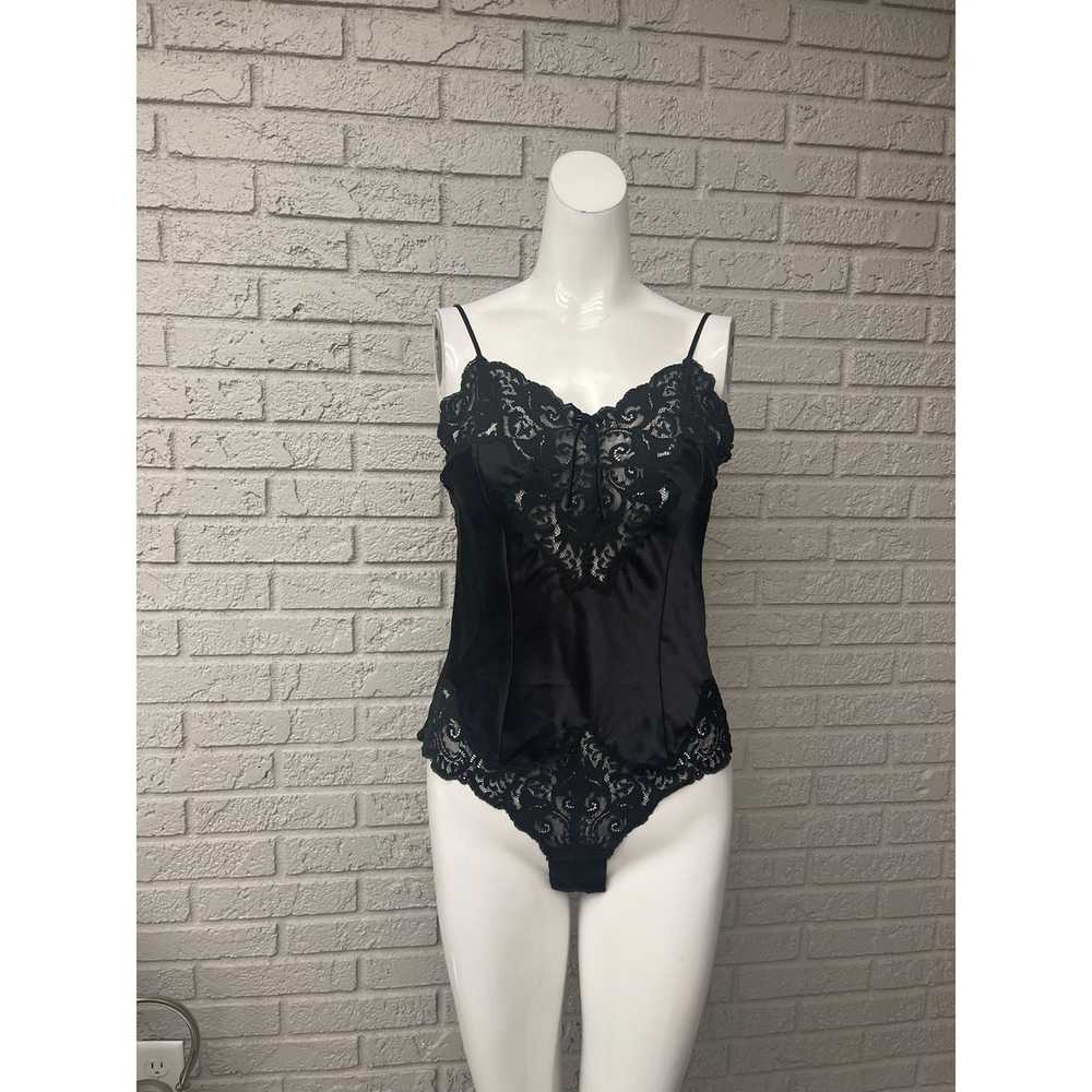 Other Cacique Black Lace Teddy Size S - image 1