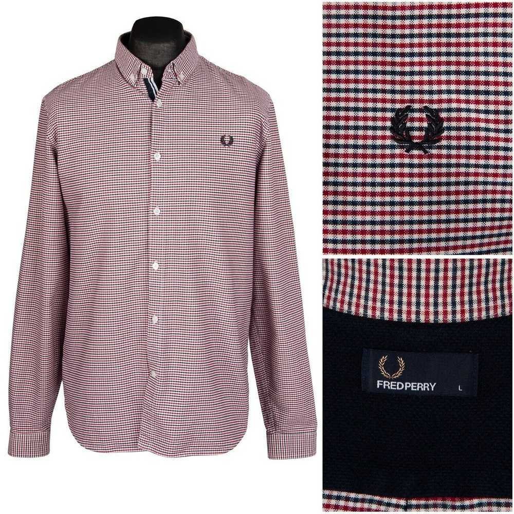 Fred Perry FRED PERRY Shirt Multciolor Check Cott… - image 10