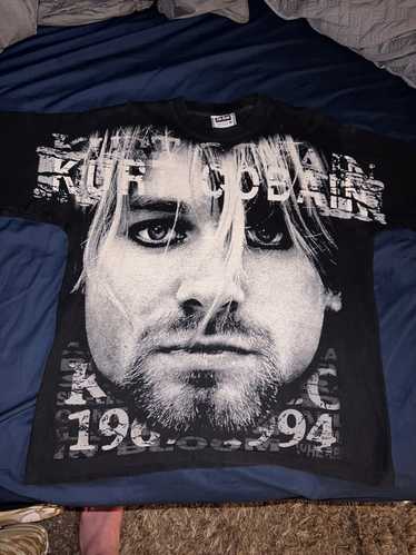 Kurt Cobain Vintage Double sided Kurt cobain shirt