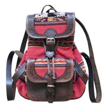 Anthropologie Leather backpack - image 1