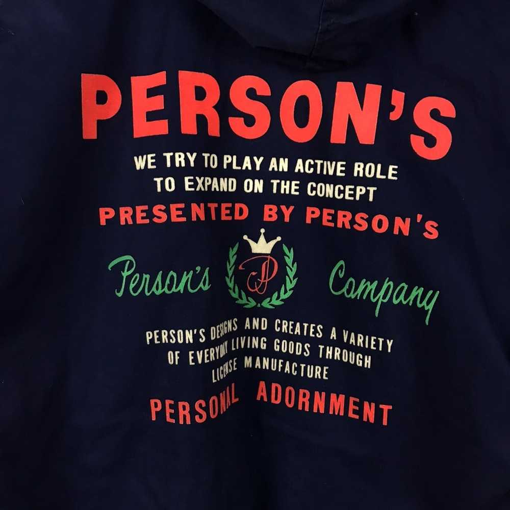 Person's × Vintage Vintage Person’s Hoodies zippi… - image 5