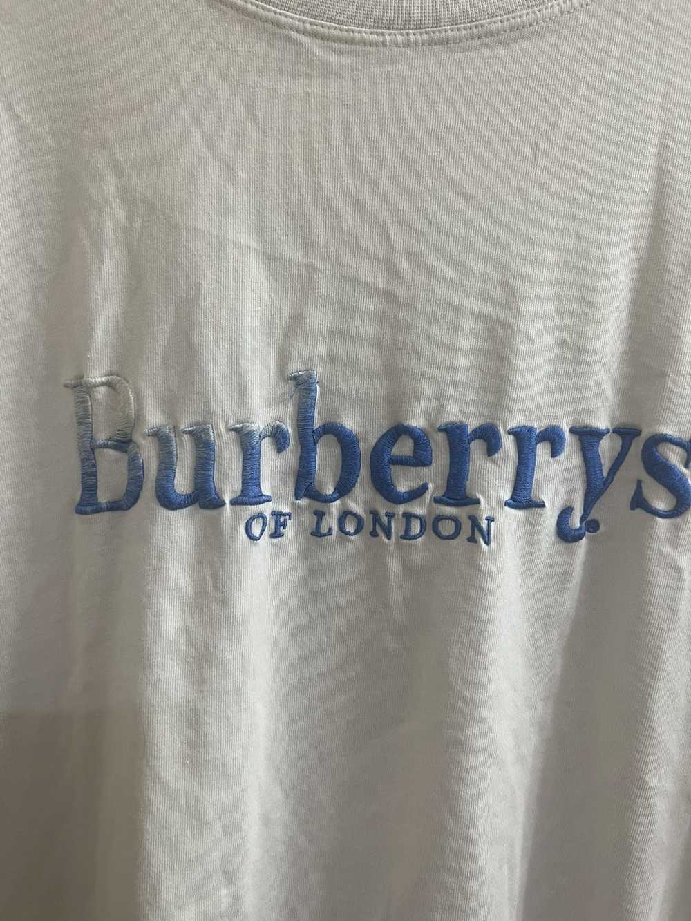 Burberry × Vintage Burberry London Tee. - image 2
