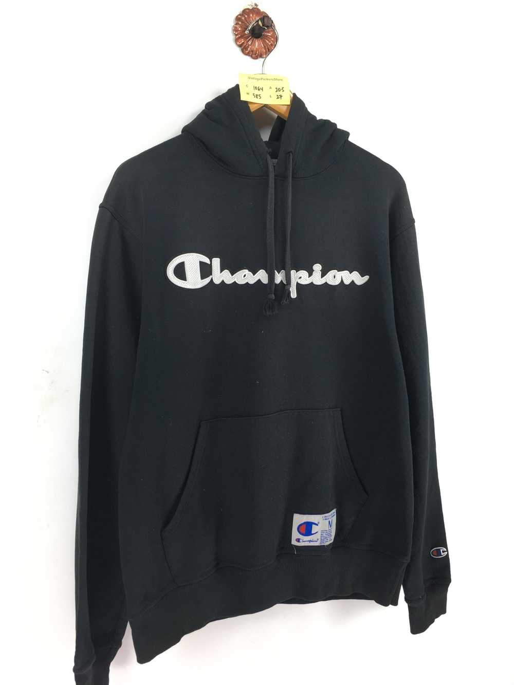 Champion × Vintage Vintage CHAMPION Pullover Hood… - image 3