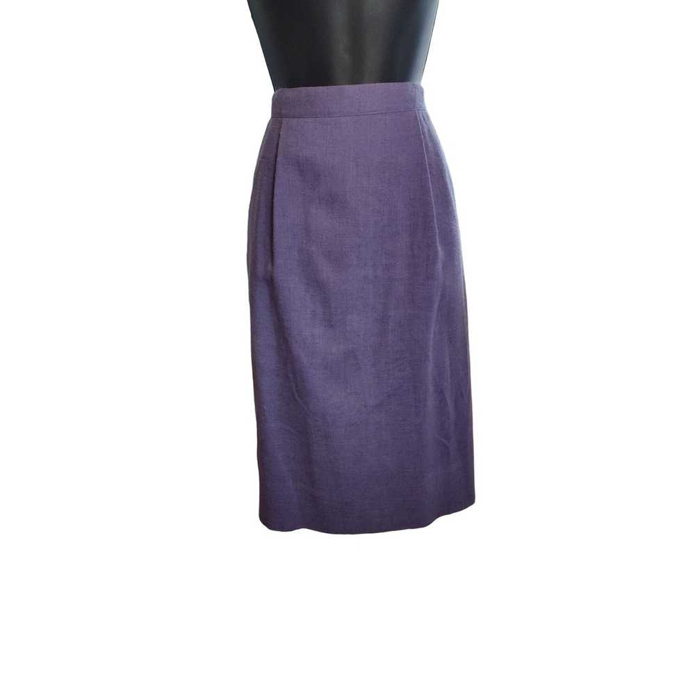 Vintage 1970's Breckenridge Purple Skirt - Size 12 - image 8