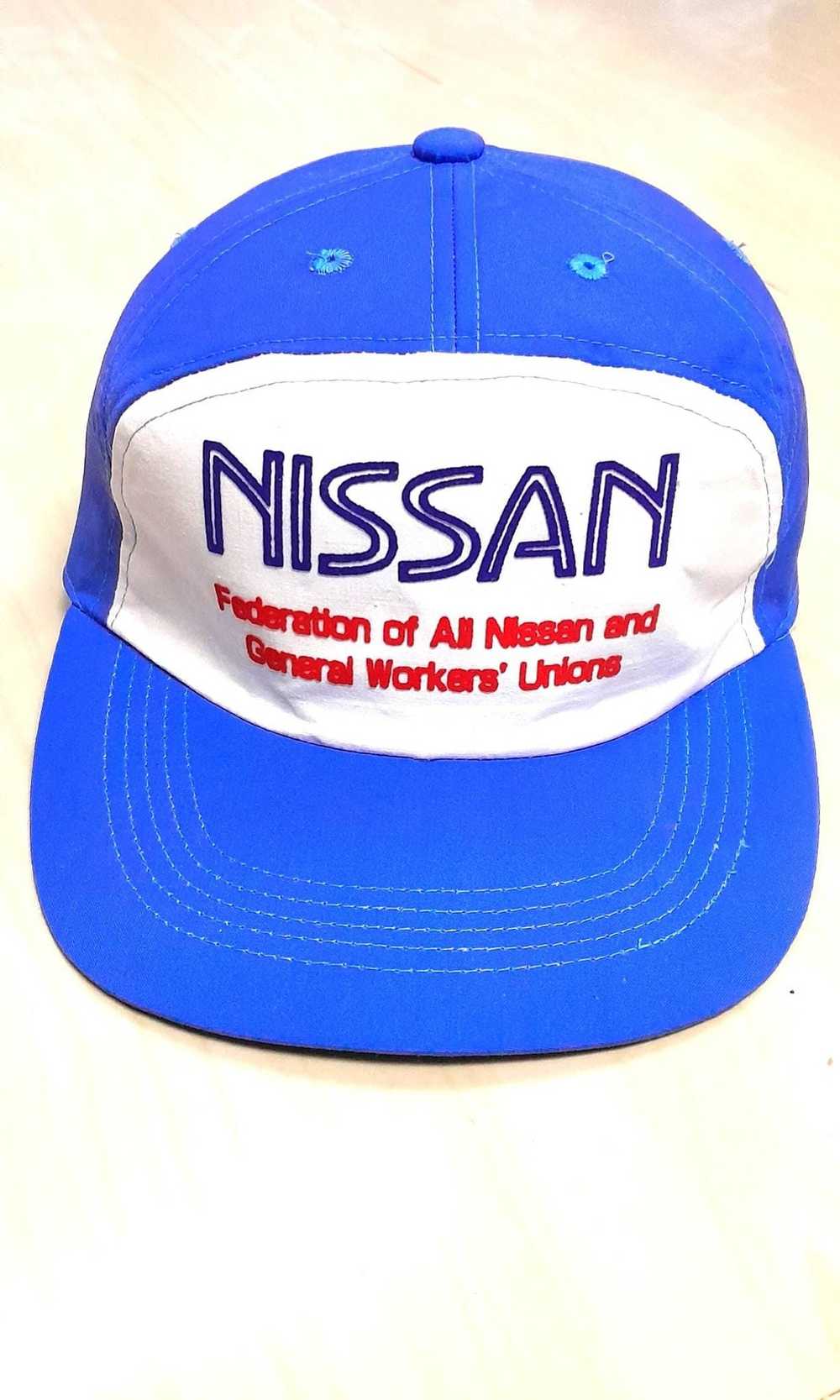 Racing × Very Rare × Vintage NISSAN Vintage Cap - image 1