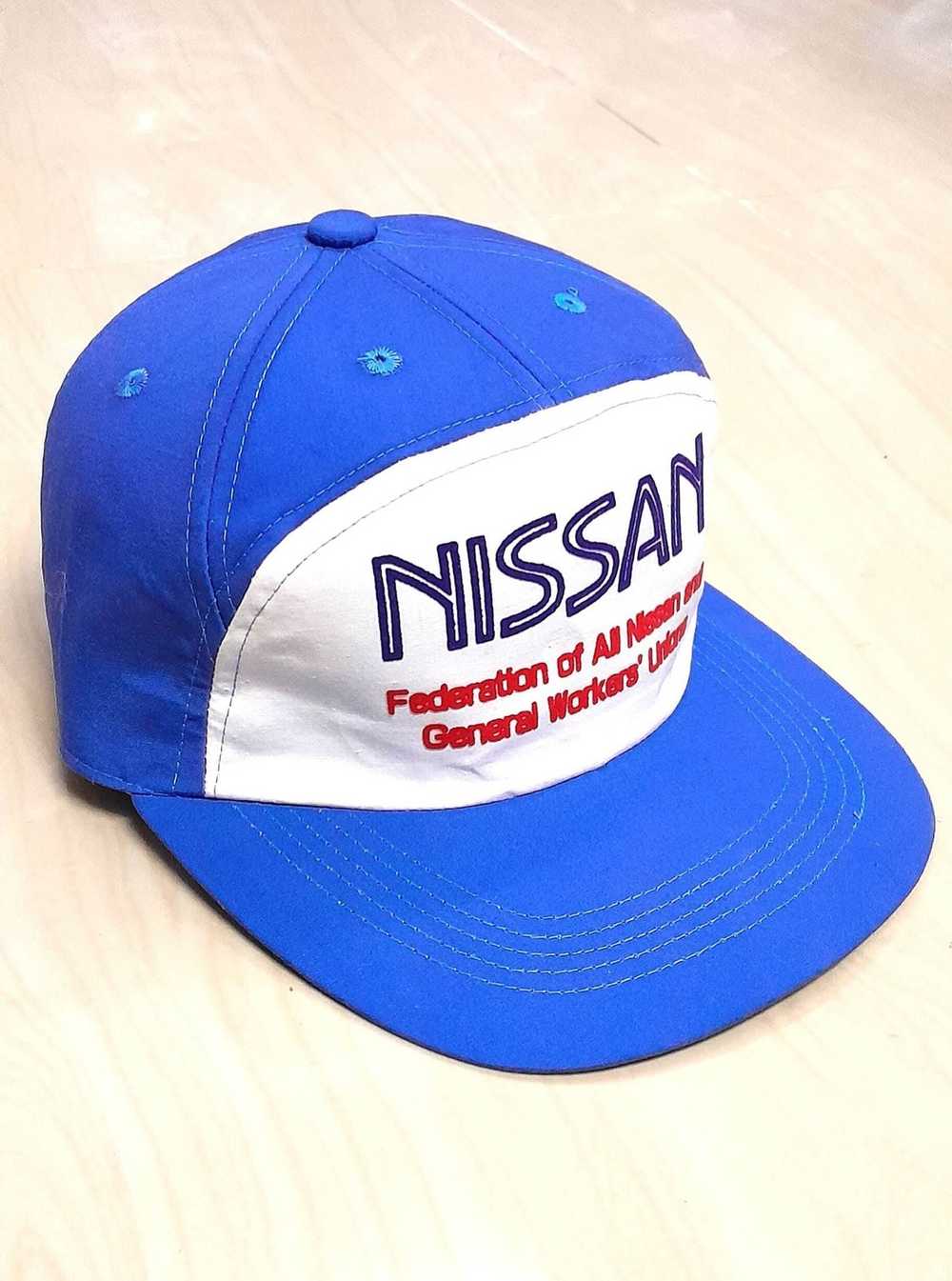 Racing × Very Rare × Vintage NISSAN Vintage Cap - image 2