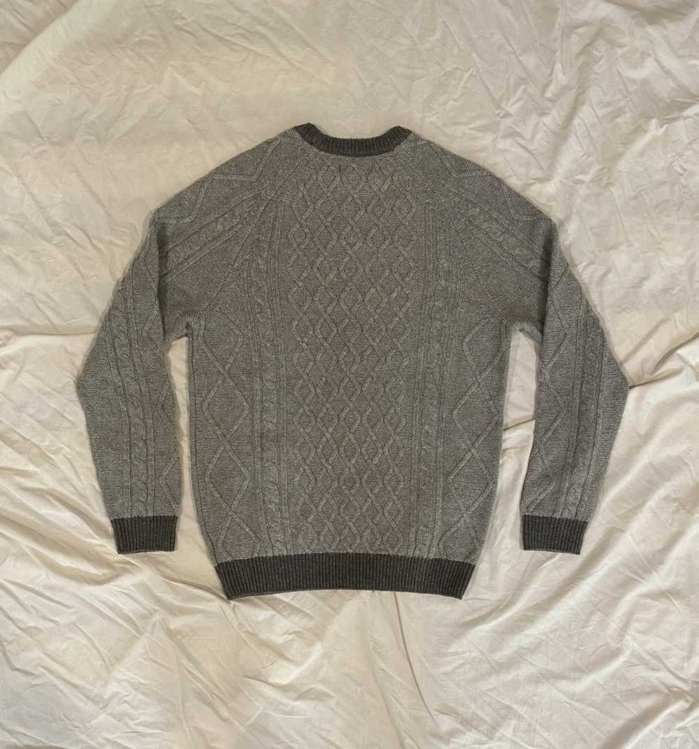 Club Room Polo Club Cable Knit Sweater - image 2