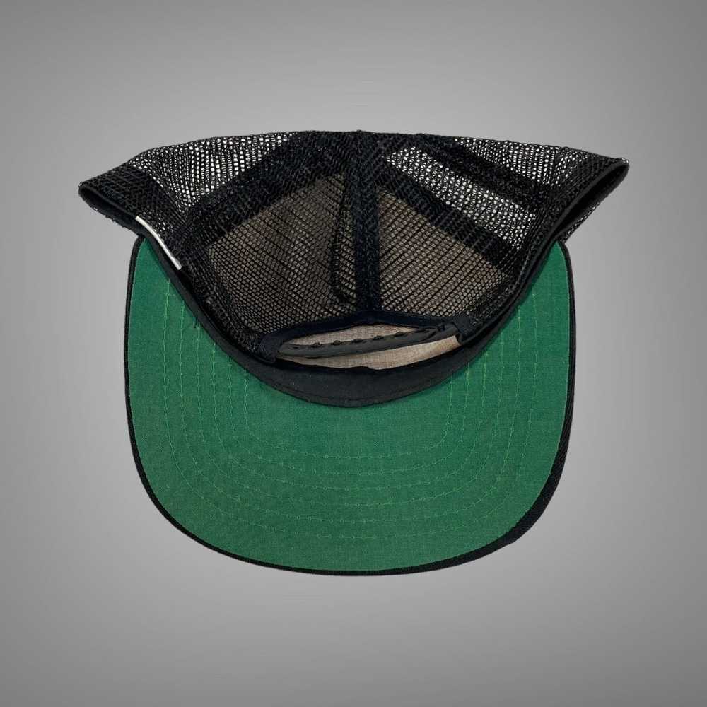 Vintage Vintage 80s rowe mesh trucker hat - image 3