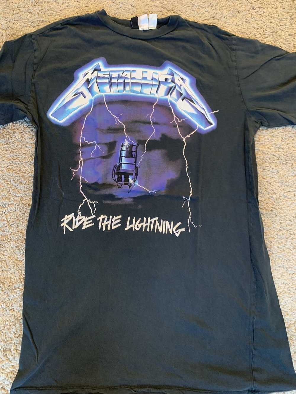 Band Tees × Streetwear Metallica reprint ride the… - image 2