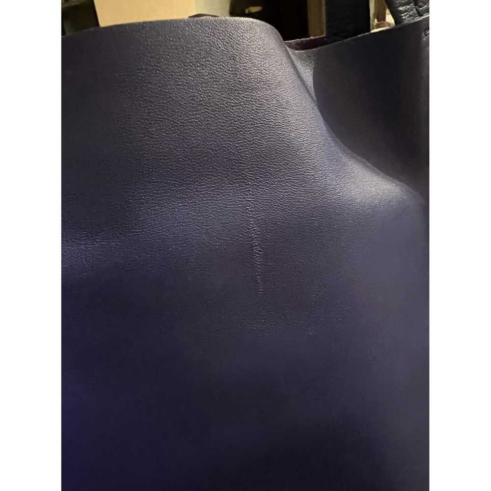 Celine Cabas Vertical leather handbag - image 6
