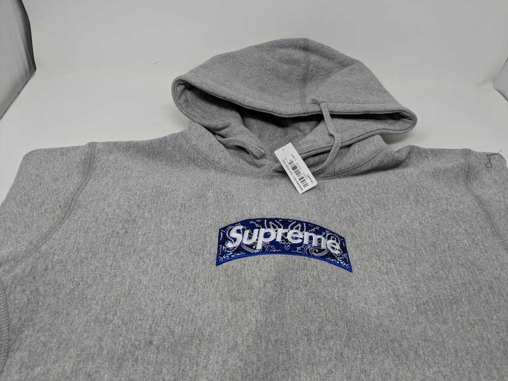 Supreme Bandana Box Logo Hoodie - image 1