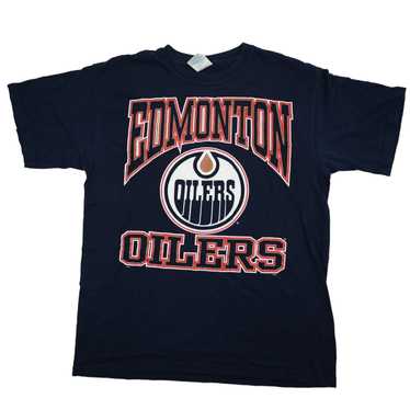 Edmonton Oilers Hockey Gnomes Christmas Gift For Dad Mom Orange T-Shirt