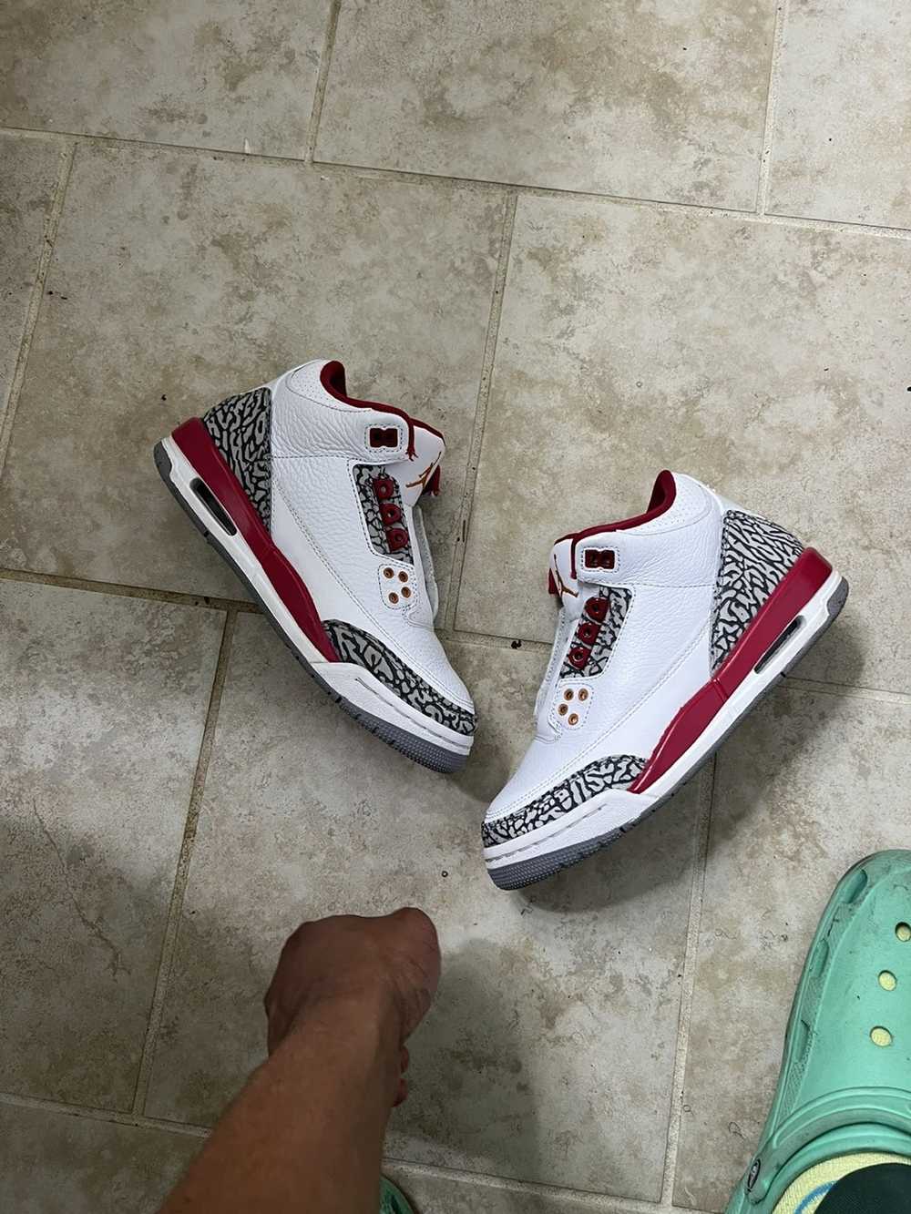 Jordan Brand Jordan retro 3 cardinal - image 1