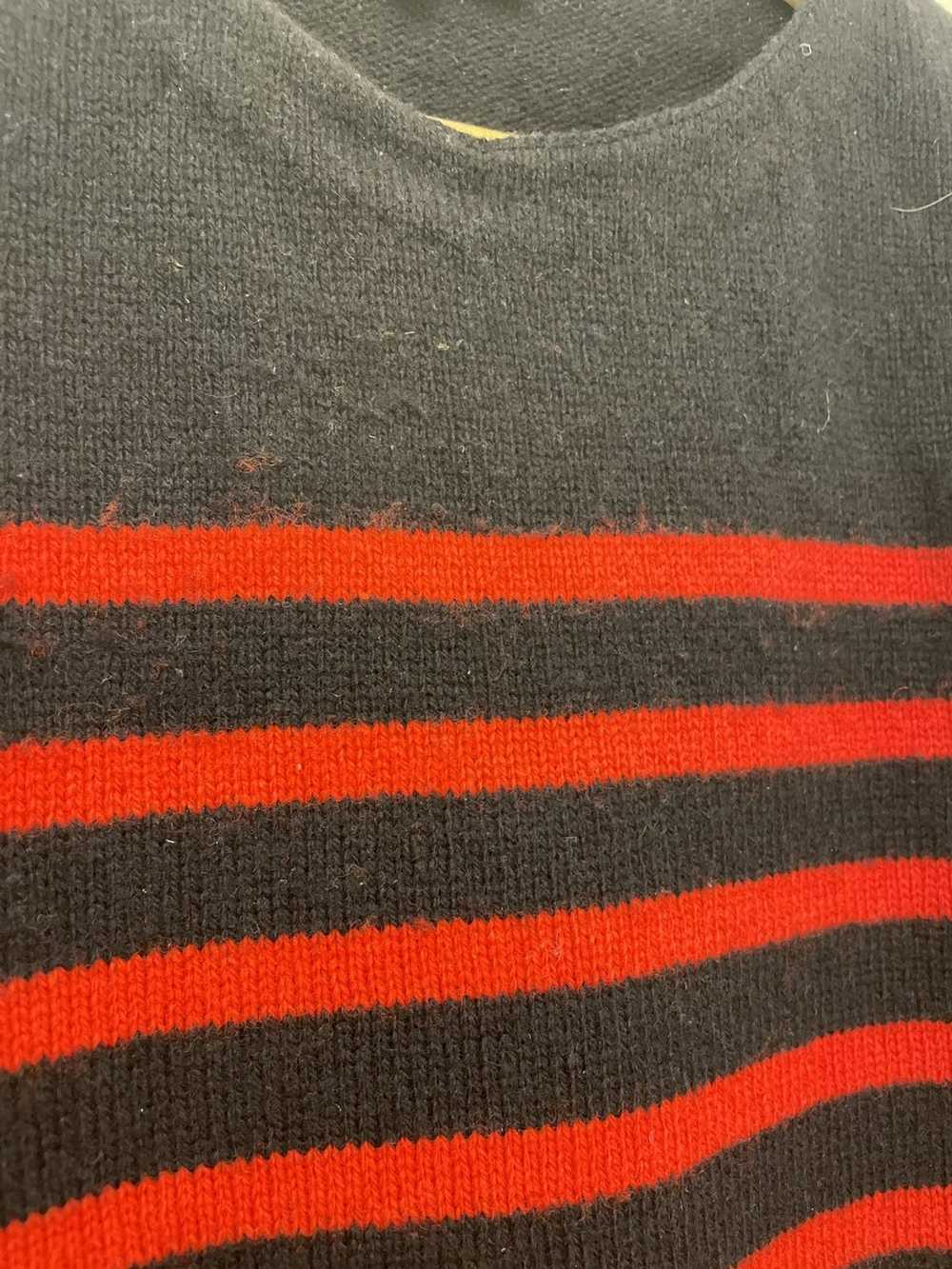 A.P.C. Blue and red striped wool sweater - image 4