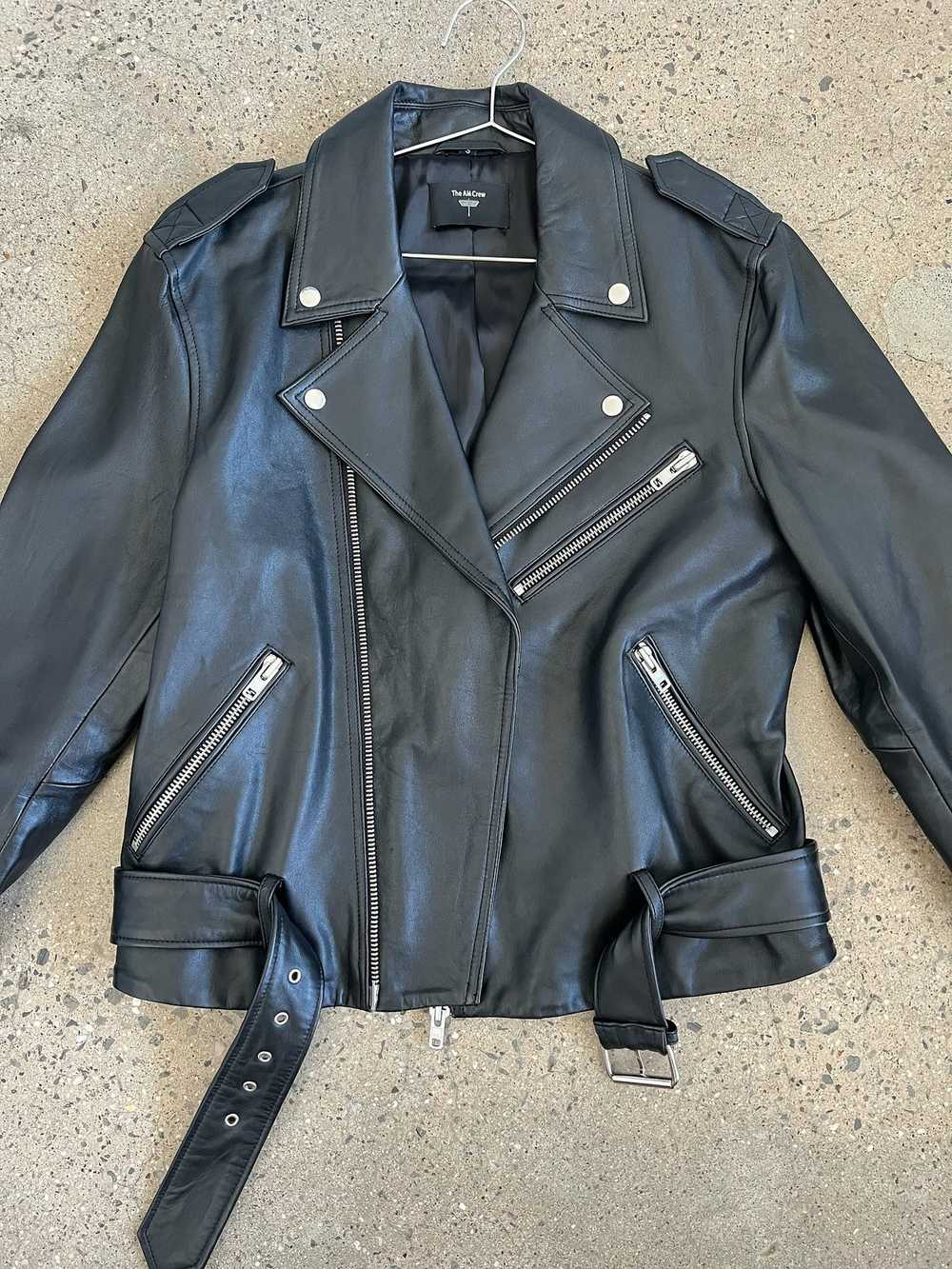 Leather Jacket The AM Crew leather jacket - image 2