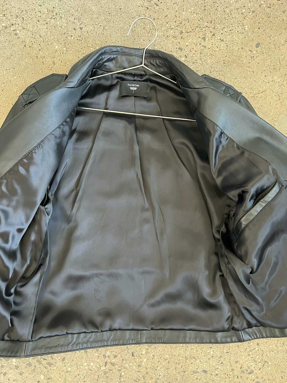 Leather Jacket The AM Crew leather jacket - image 4