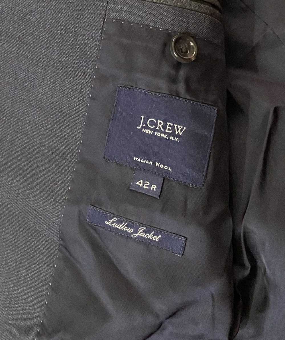 J.Crew J. Crew Ludlow Italian Wool Blue 2-Button … - image 11