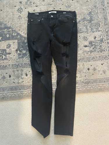 Pacsun Black ripped denim - image 1