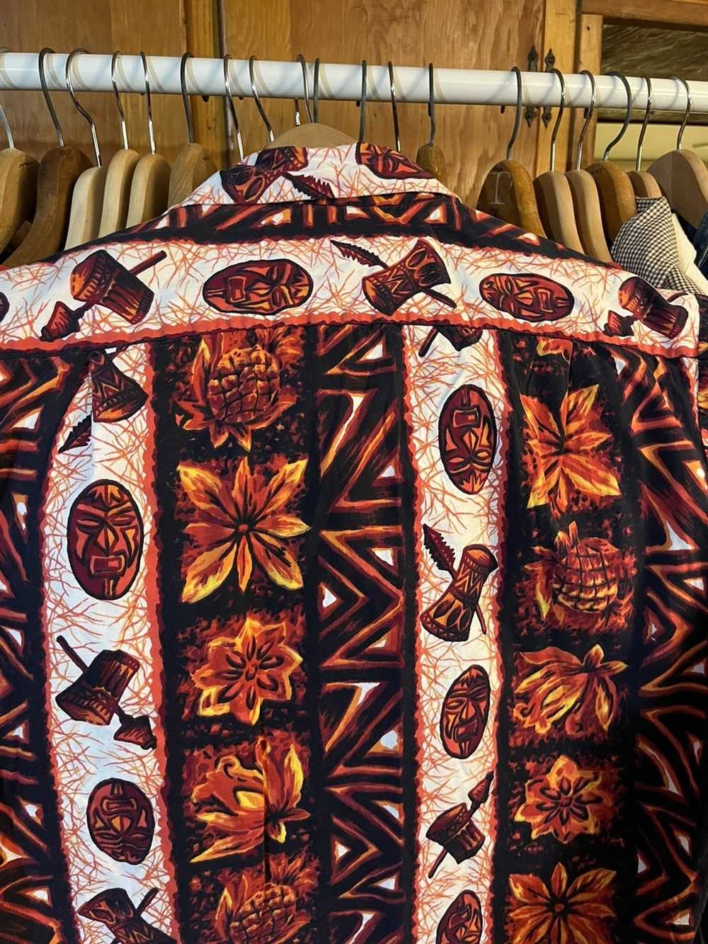Hawaiian Shirt × Vintage Vintage 60s Hawaiian shi… - image 7