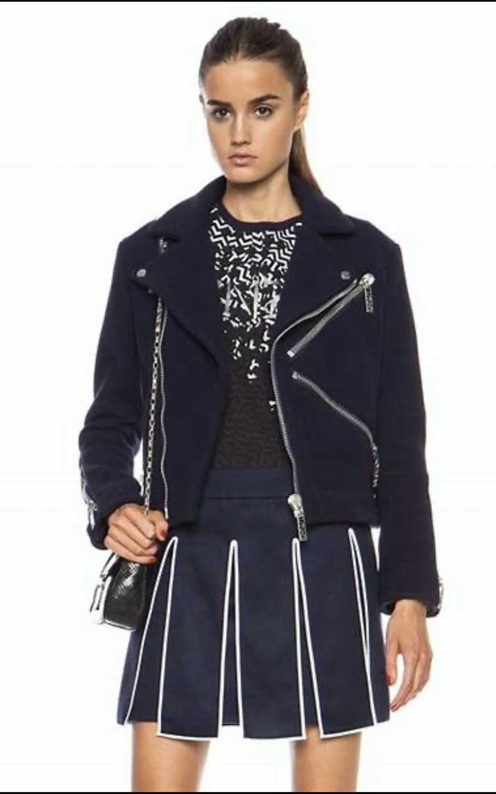 Kenzo Kenzo wool biker jacket - image 5