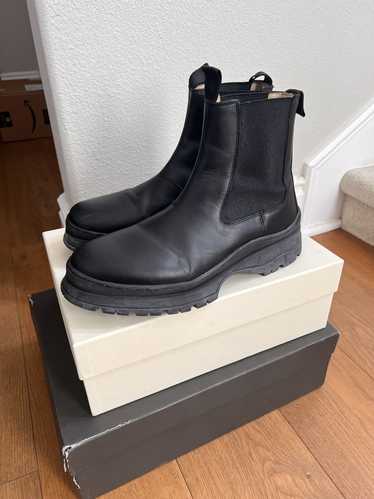 Arket Chunky sole leather boots in 45