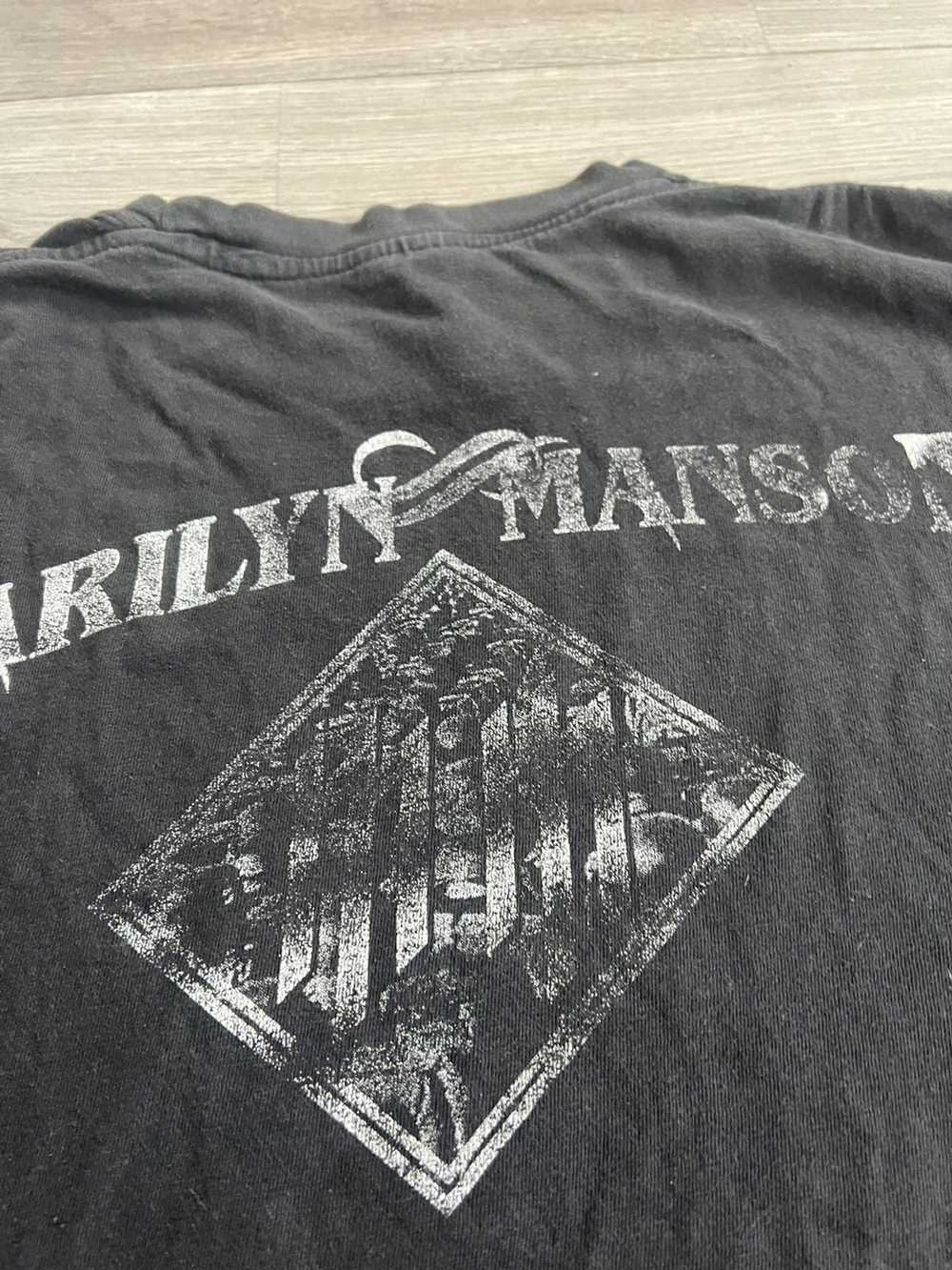 Vintage Original Marilyn Manson t-shirt with perf… - image 2