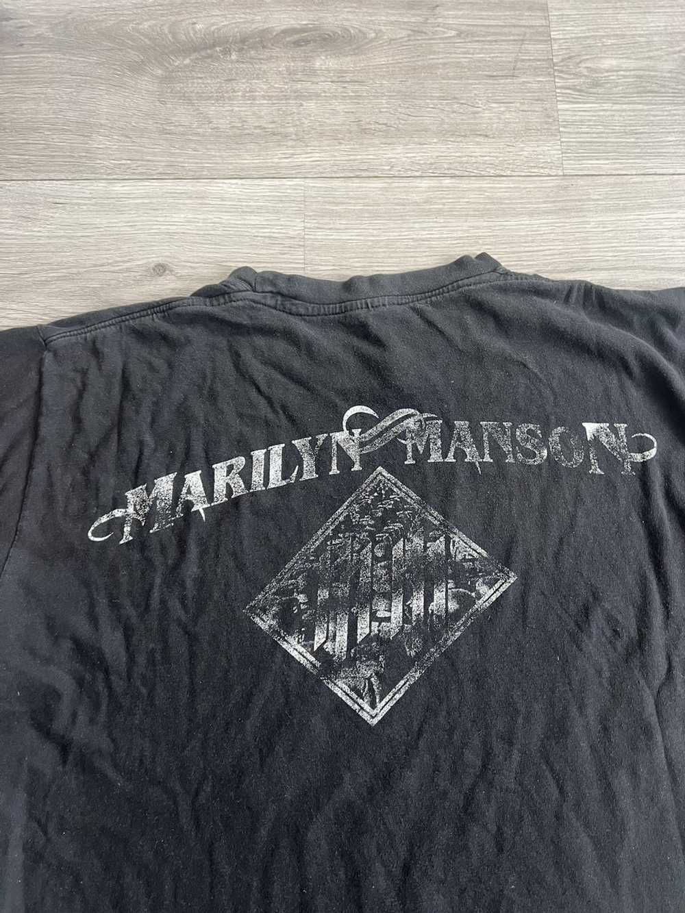 Vintage Original Marilyn Manson t-shirt with perf… - image 3