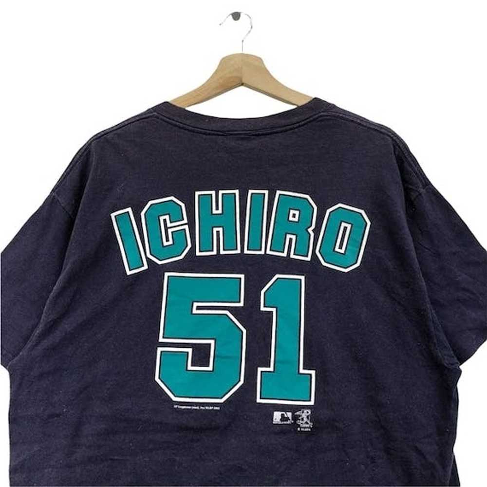 MLB × Vintage Vtg 90’ Seattle MARINERS x ICHIRO S… - image 6