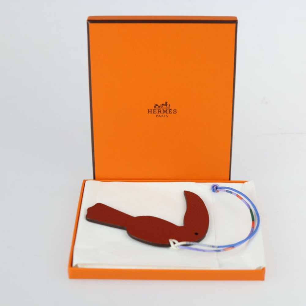 Hermes Hermes Petit Ash Charm Vo Epsom Togo Brown… - image 8