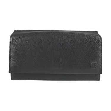 Bally BALLY Barry Bi-Fold Wallet Leather Black Si… - image 1